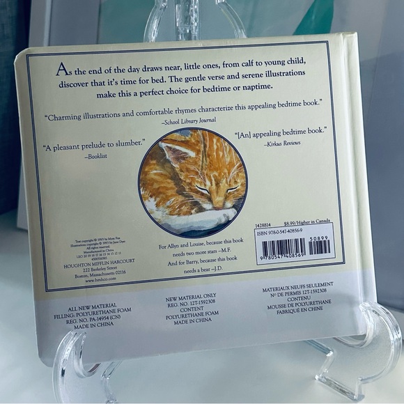 Time For Bed Mem Fox Baby Board Book - Picture 11 of 12